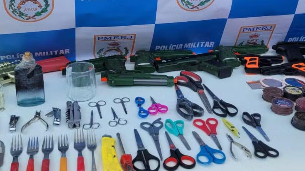 Segurança no Bola Preta: Polícia apreende mais de 60 objetos perfurocortantes durante desfile