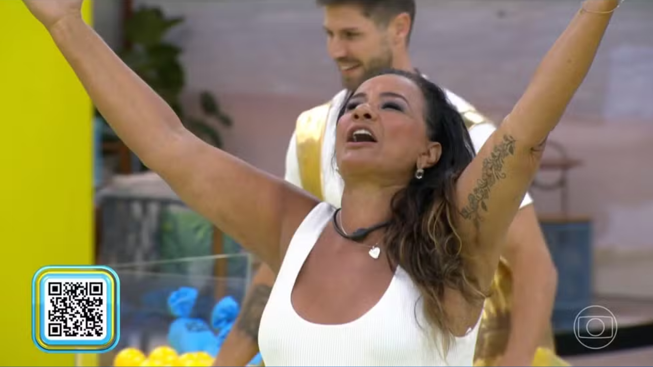 Solange Couto vence Prova Bate e Volta e escapa do Paredão no BBB 26