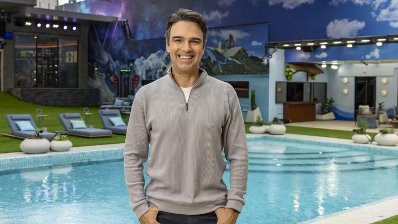 Tadeu Schmidt revela o item indispensável em sua rotina durante os 100 dias de BBB 26