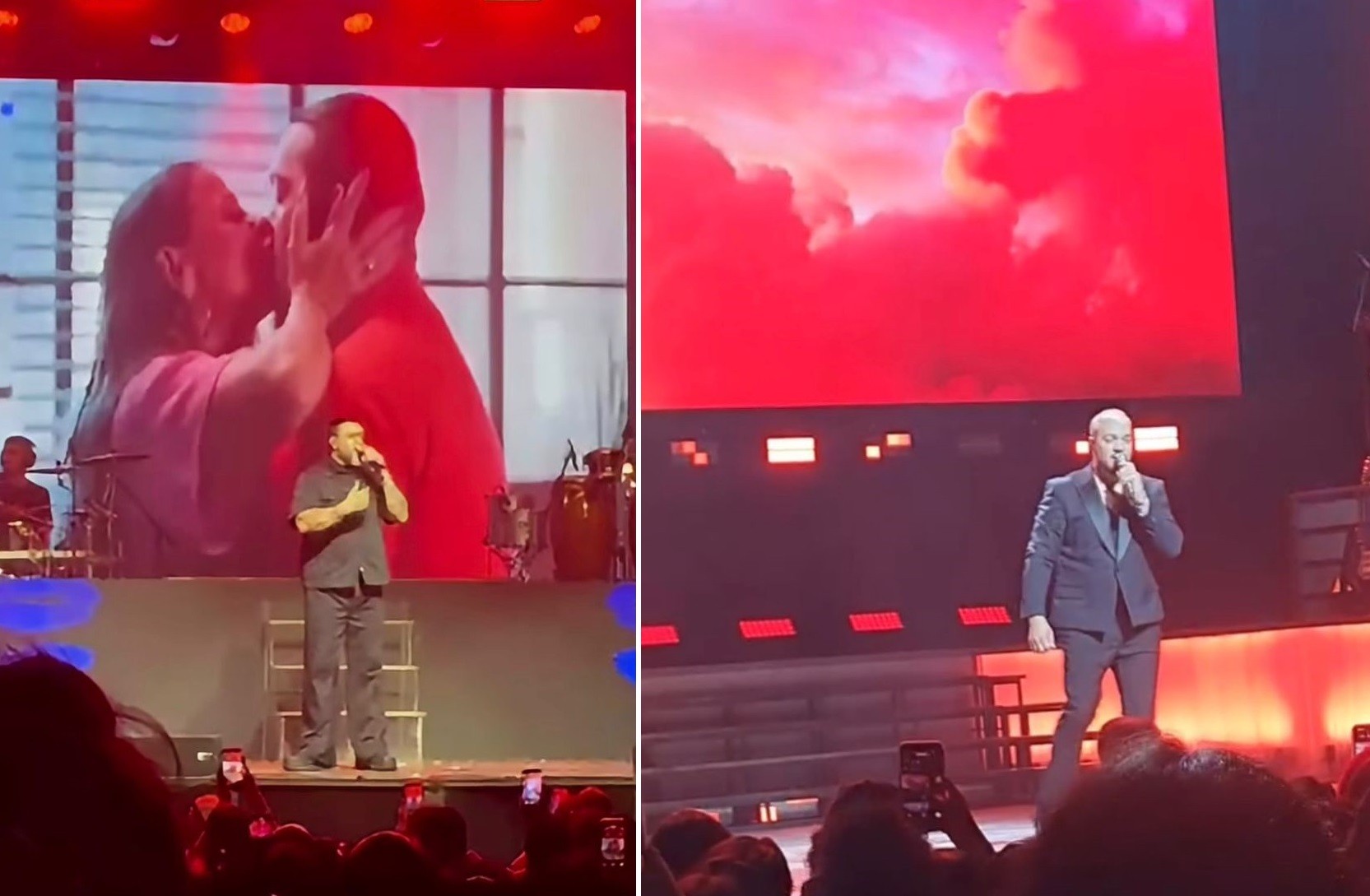 Belo remove cenas de beijo com Viviane Araújo de seus shows após pedido da atriz
