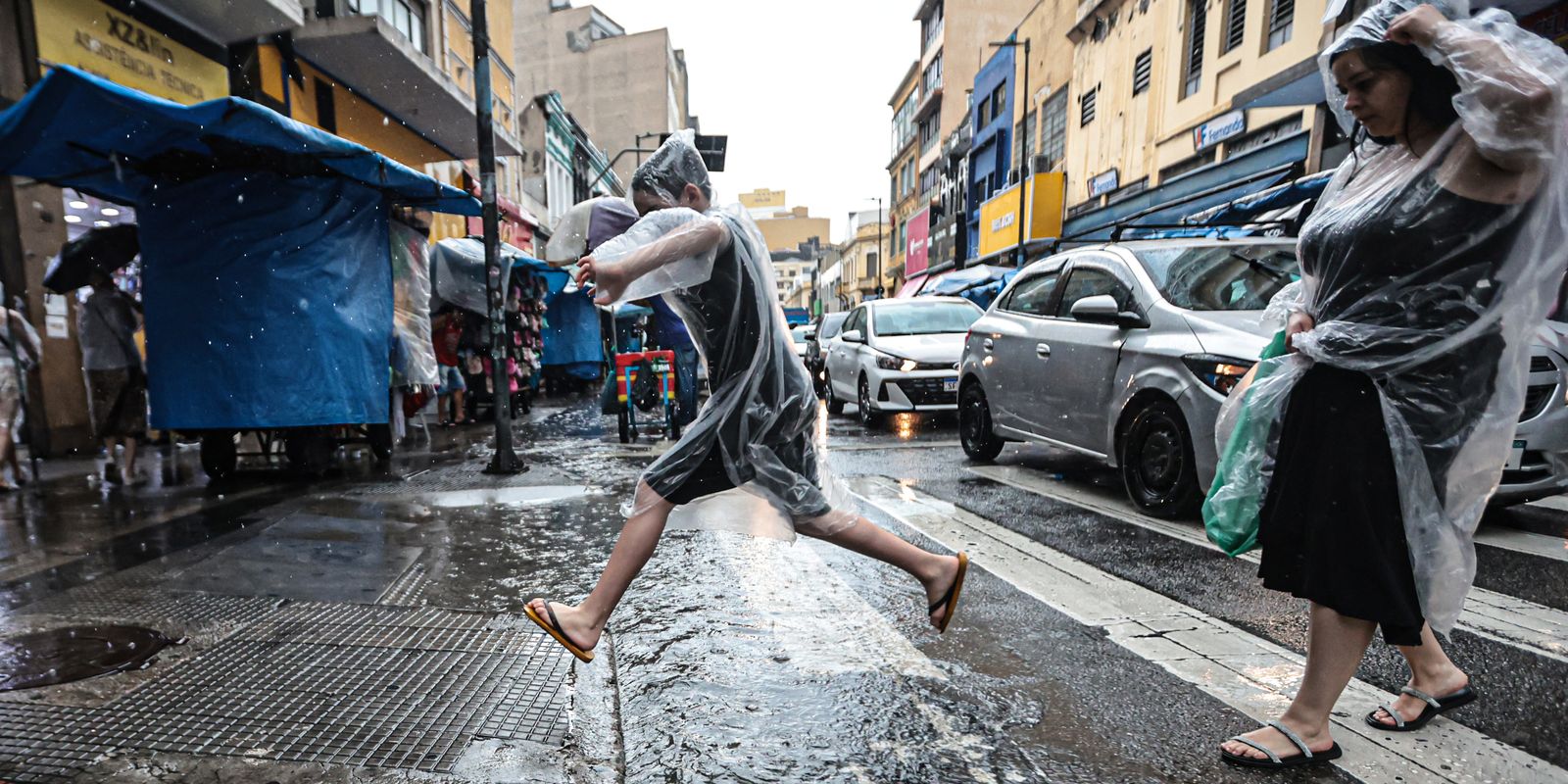 Inmet prevê chuva para todas as regiões do Brasil no fim de semana