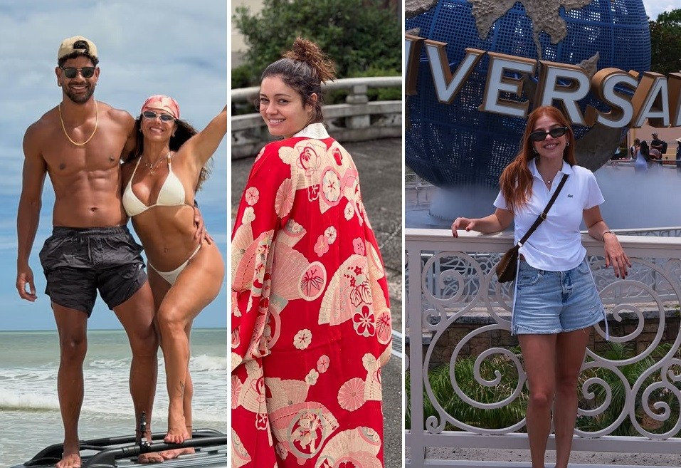 Elenco de 'Três Graças' celebra o fim da novela com férias em destinos como Japão, EUA e Ceará
