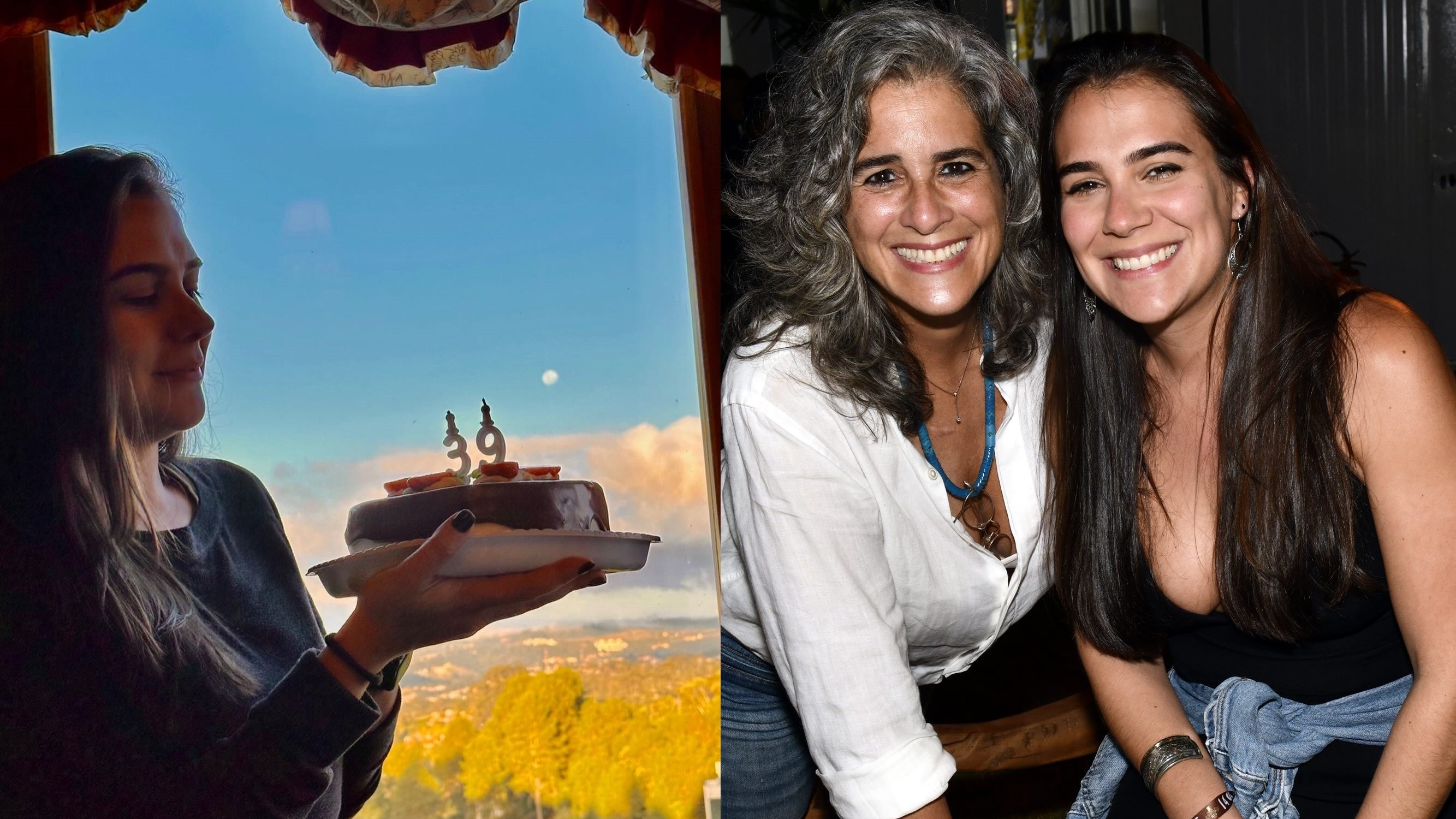 Lúcia Veríssimo celebra o aniversário de 39 anos da mulher, Tay Saad, com uma homenagem nas redes sociais