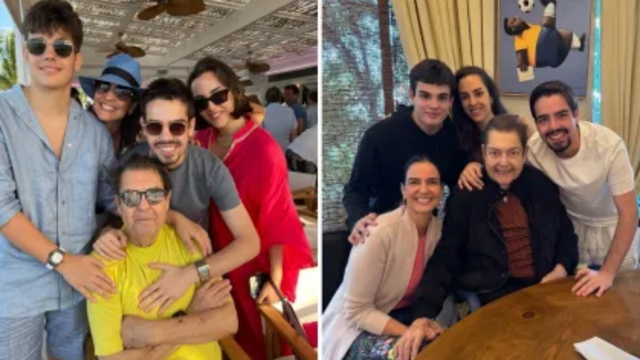 Luciana Cardoso celebra 76 anos de Faustão e destaca resiliência após transplantes