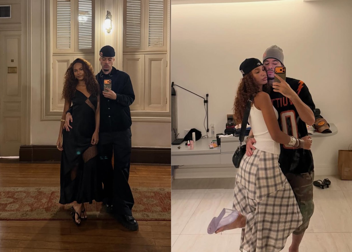 L7nnon anuncia namoro com modelo Mariah e declara felicidade