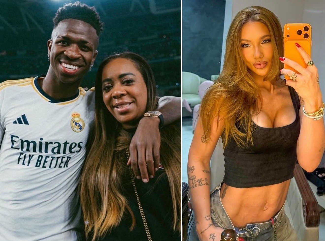 Mãe de Vini Jr., Fernanda Cristina, é proibida de dar entrevistas na Copa do Mundo após polêmica