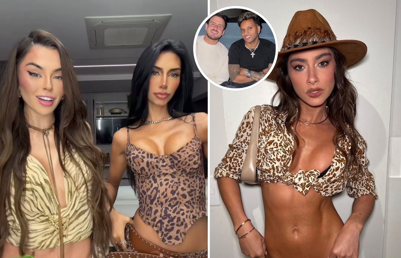 Rodrygo Goes e Jon Vlogs promovem festa secreta em São Paulo com convidados a caráter