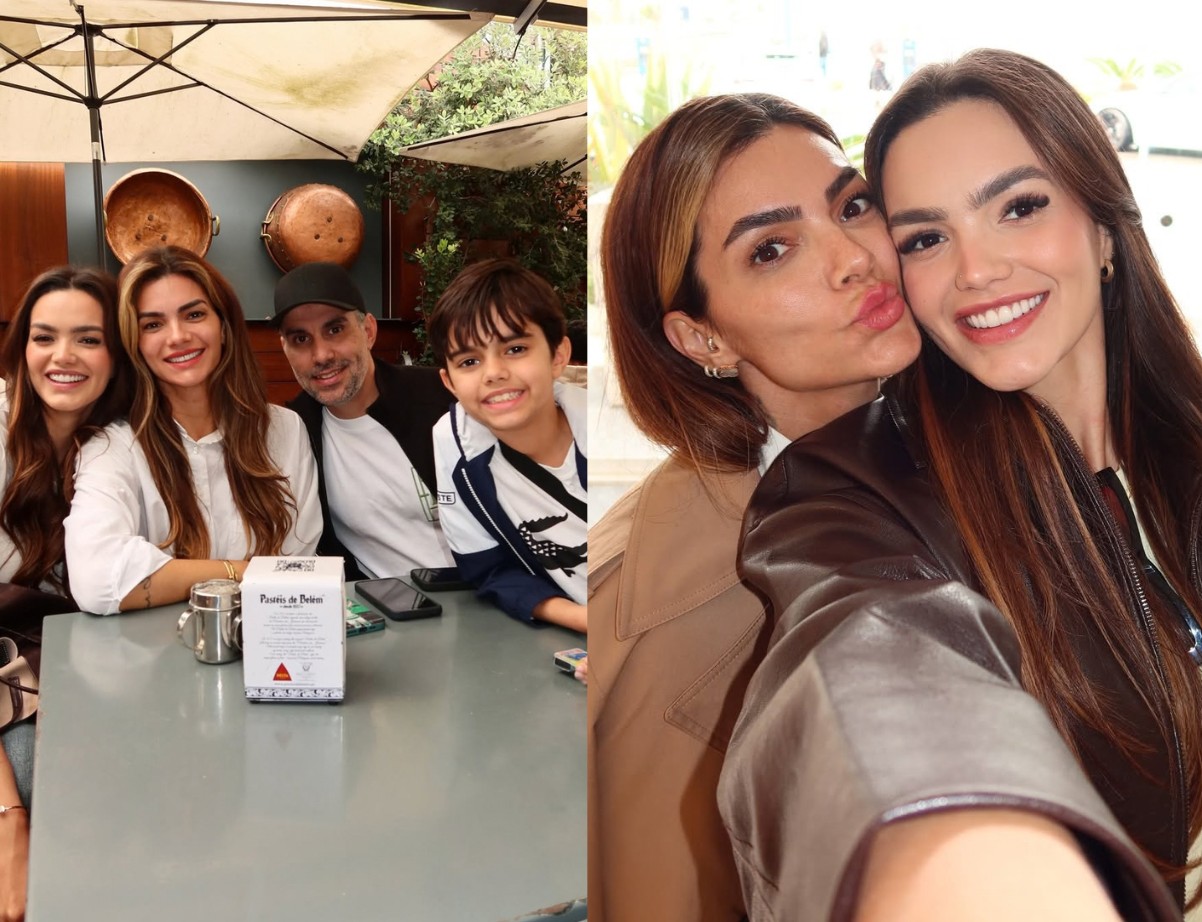 Suzanna Freitas exibe álbum de fotos em família com Kelly Key no Rio de Janeiro