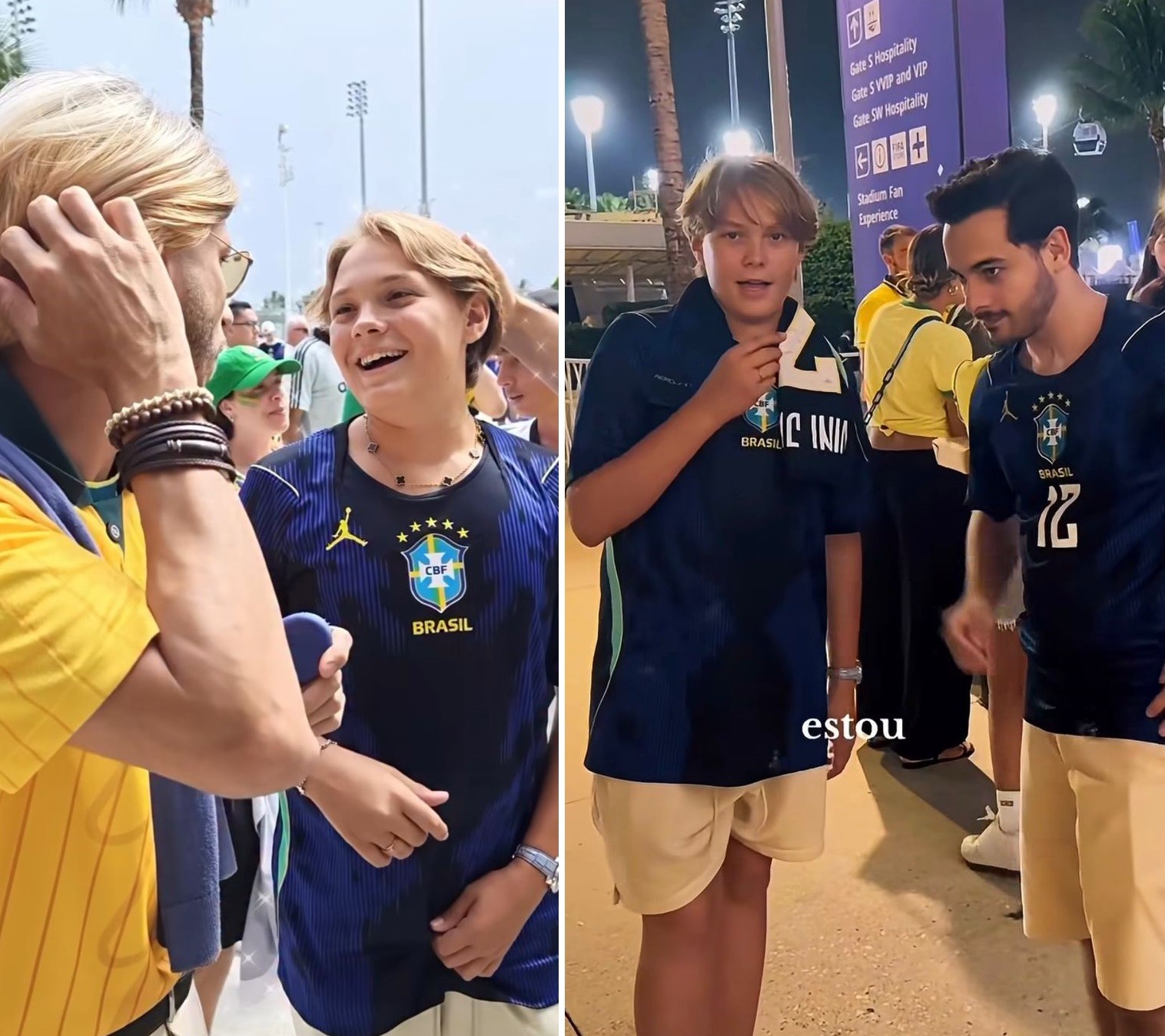 Davi Lucca, filho de Neymar, brilha na Copa do Mundo com carisma, fluência em três idiomas e venda de chaveiro autoral