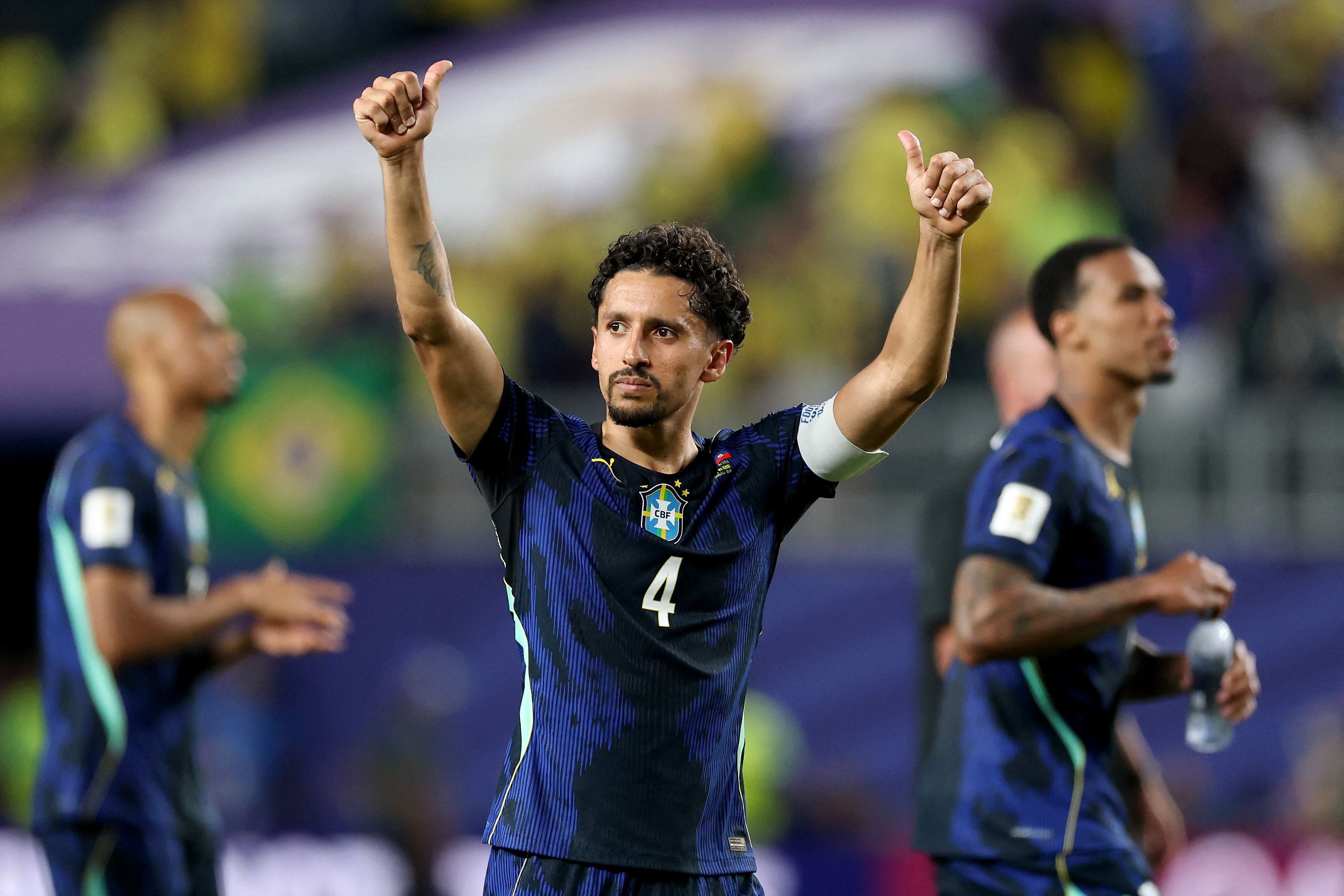 Carol Cabrino leva comitiva de 15 pessoas para apoiar Marquinhos na Copa