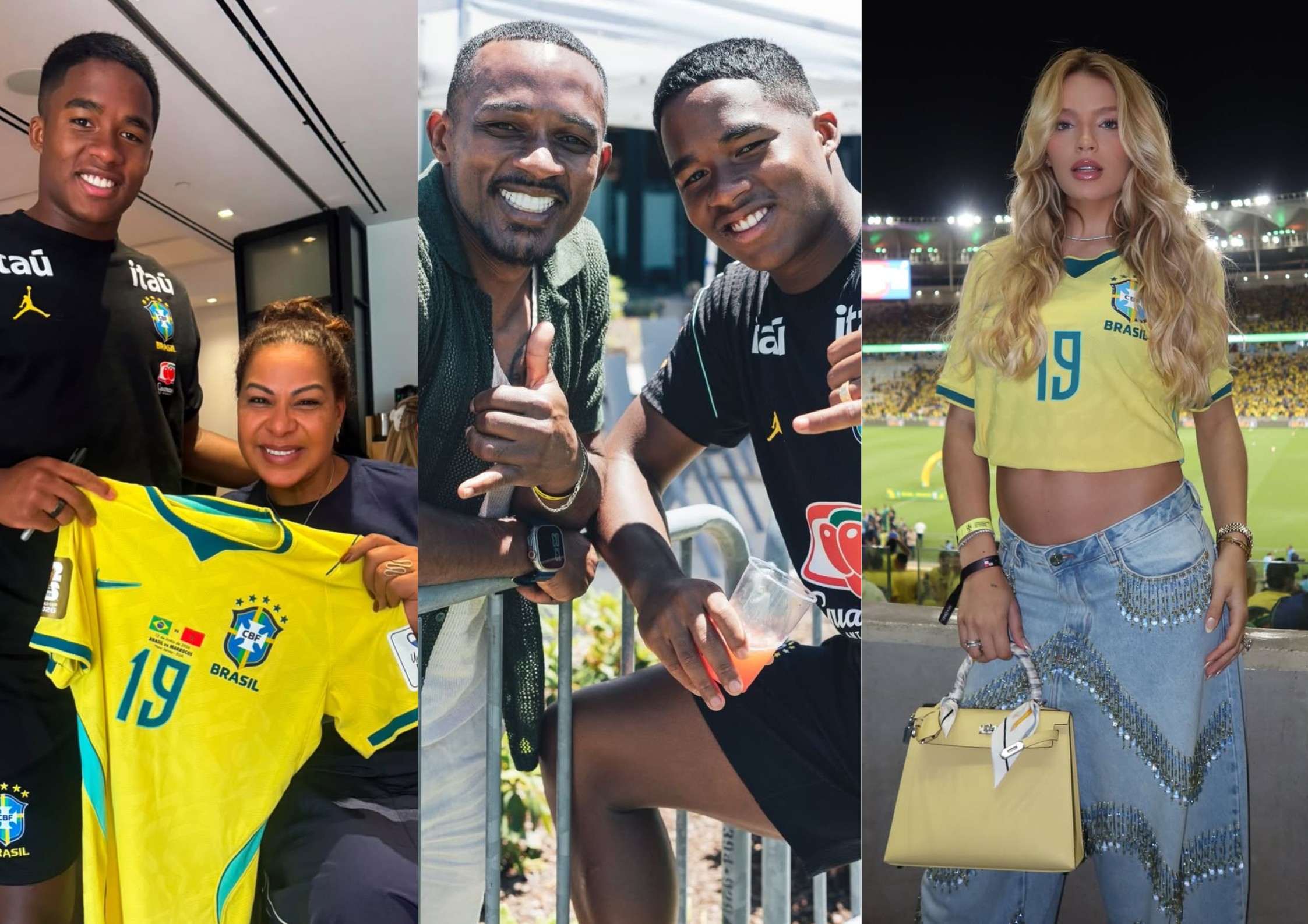 Mãe de Endrick retorna ao Brasil em meio a rumores de crise familiar durante a Copa do Mundo