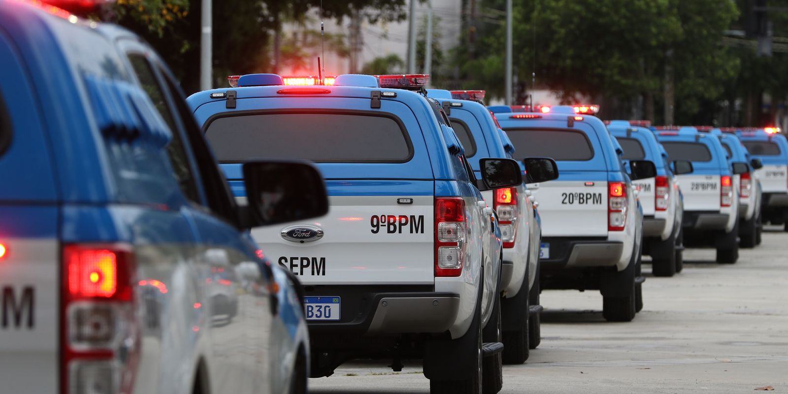 Polícia Militar do Rio de Janeiro intensifica policiamento para jogos da seleção brasileira