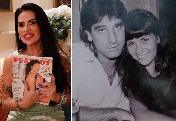 Solange Gomes revela detalhes de ensaio nu na Playboy e romance com Renato Gaúcho