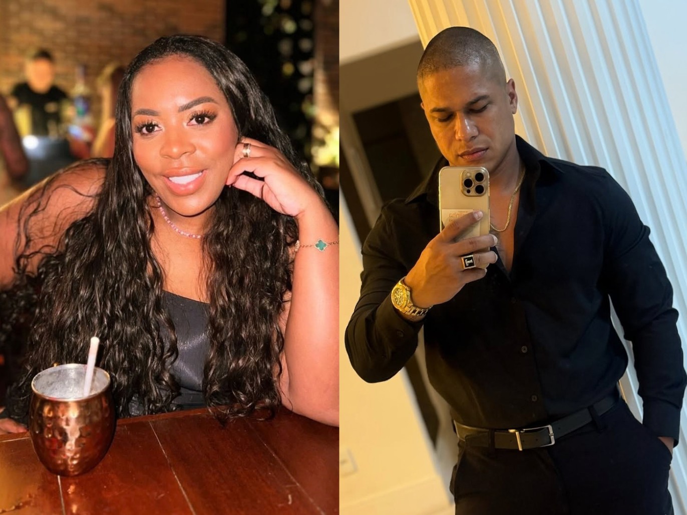 Fernanda Cristina e Thiago Gonçalves vivem romance em meio a discrição