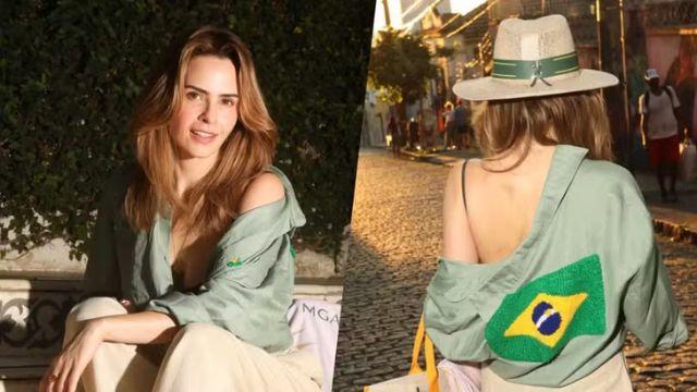 Ana Paula Renault abre álbum de fotos preparado para o hexa e comenta desempenho da seleção