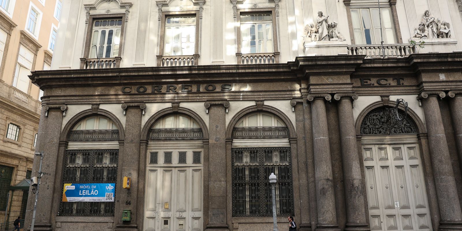 Antiga sede dos Correios no Rio de Janeiro vai a leilão nesta quinta-feira