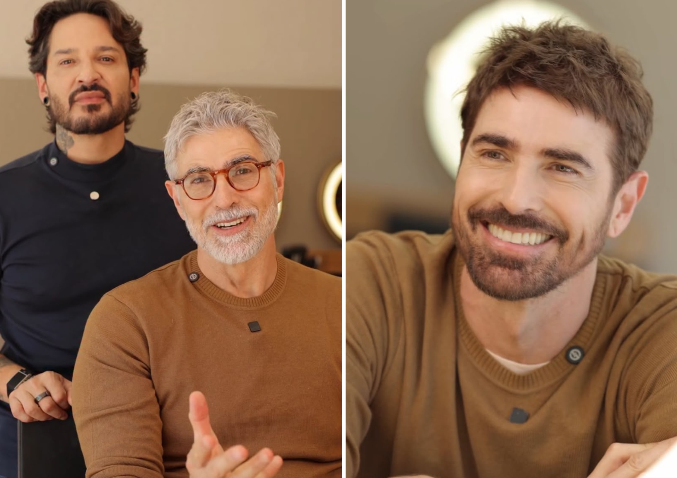 Reynaldo Gianecchini surpreende ao mudar o visual e abandonar os fios grisalhos