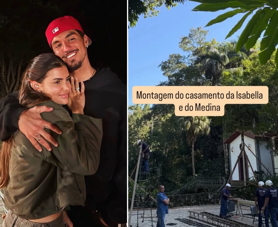 Preparativos para o casamento de Gabriel Medina começam no litoral de SP