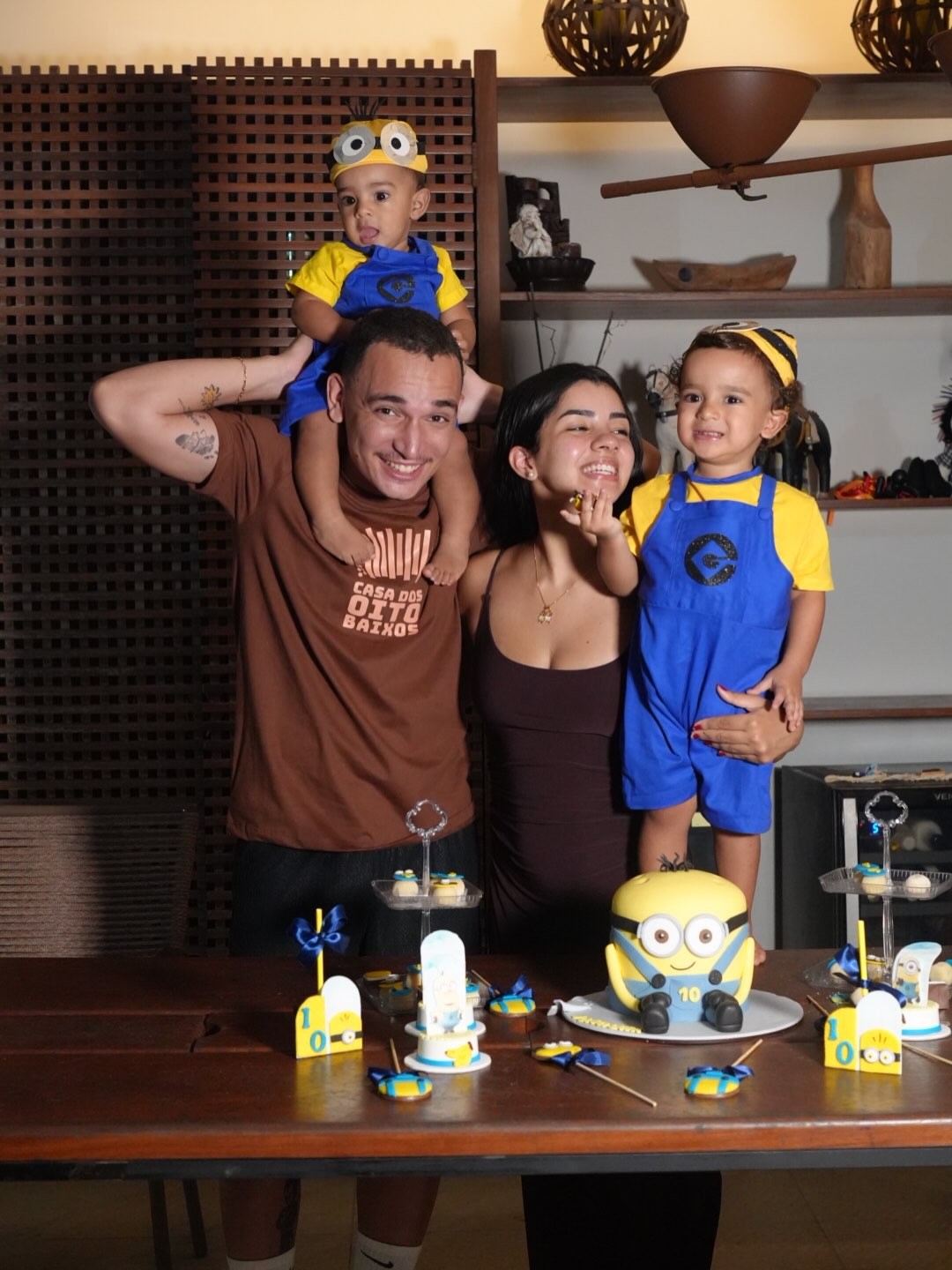 João Gomes e Ary Mirelle celebram os dez meses do filho Joaquim com festa temática