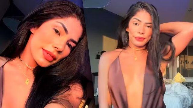 Ex-BBB Marciele surpreende seguidores com look ousado que destaca as costas em ensaio fotográfico