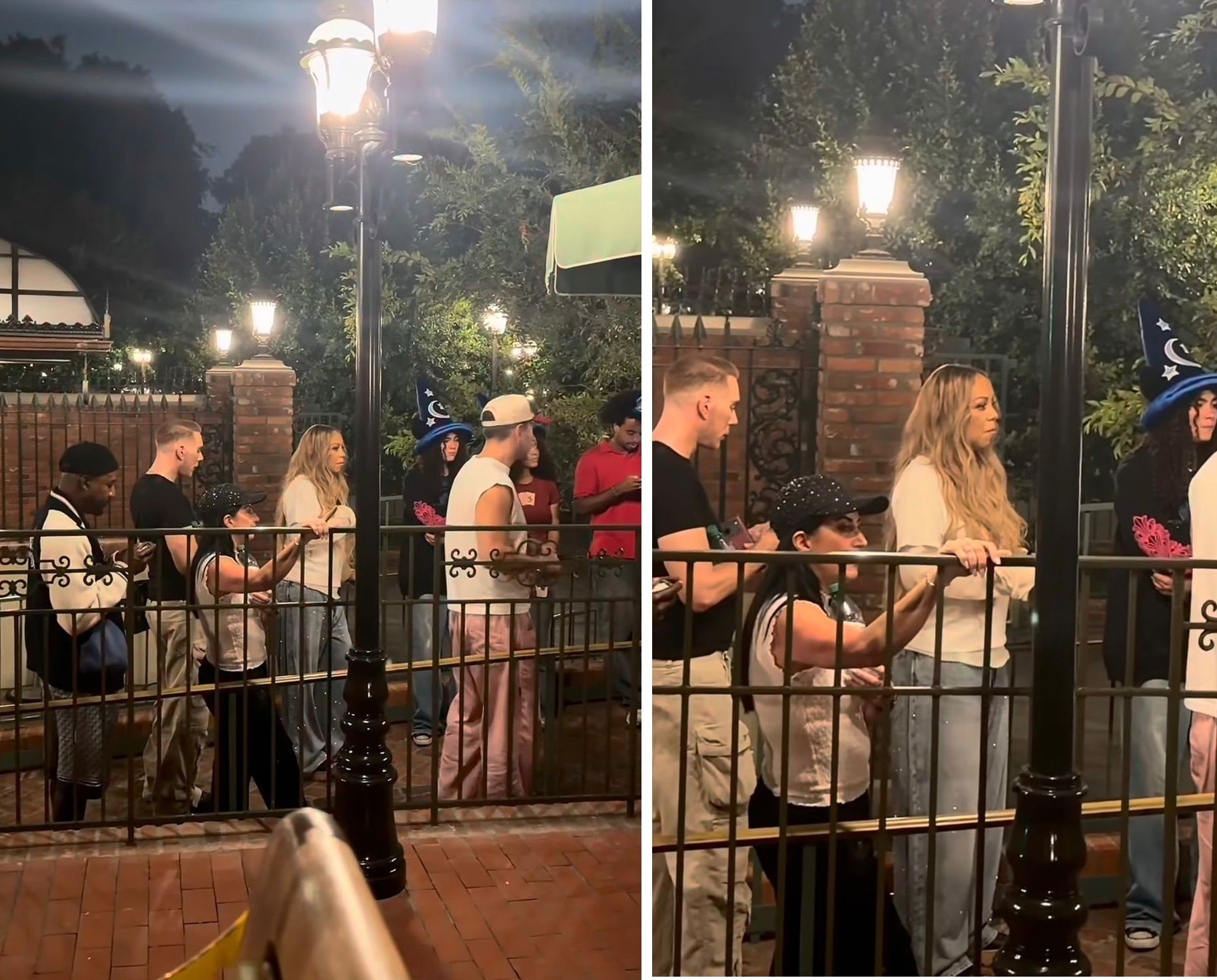 Mariah Carey é flagrada em fila de atração na Disney; vídeo viraliza