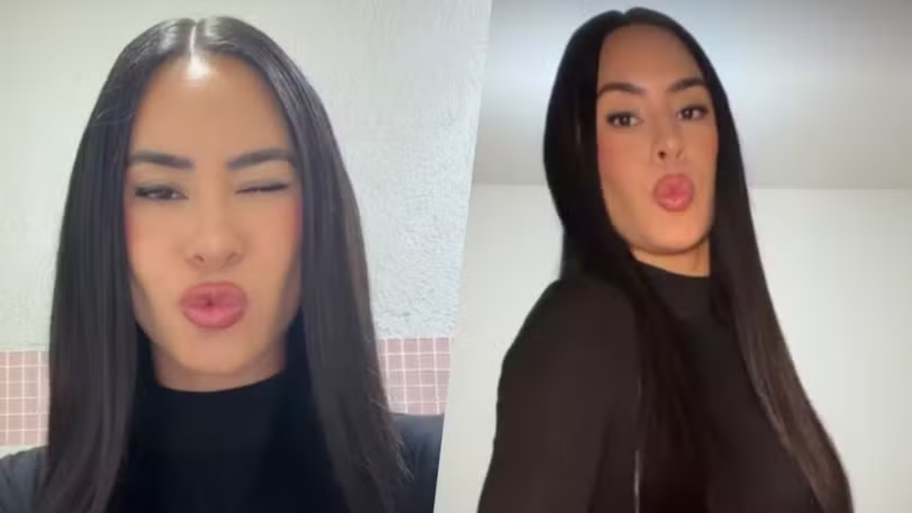 Isabelle Nogueira chama atenção ao apostar em vestido preto para encontro