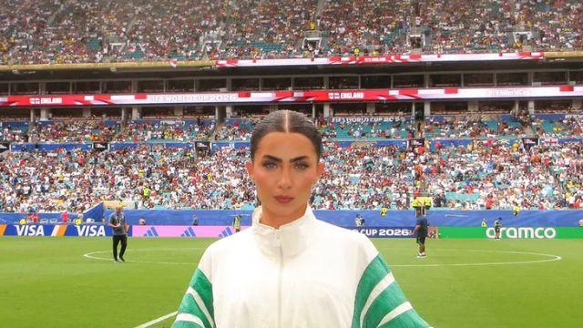 Jade Picon compartilha registros inéditos de sua passagem pela Copa do Mundo de 2026