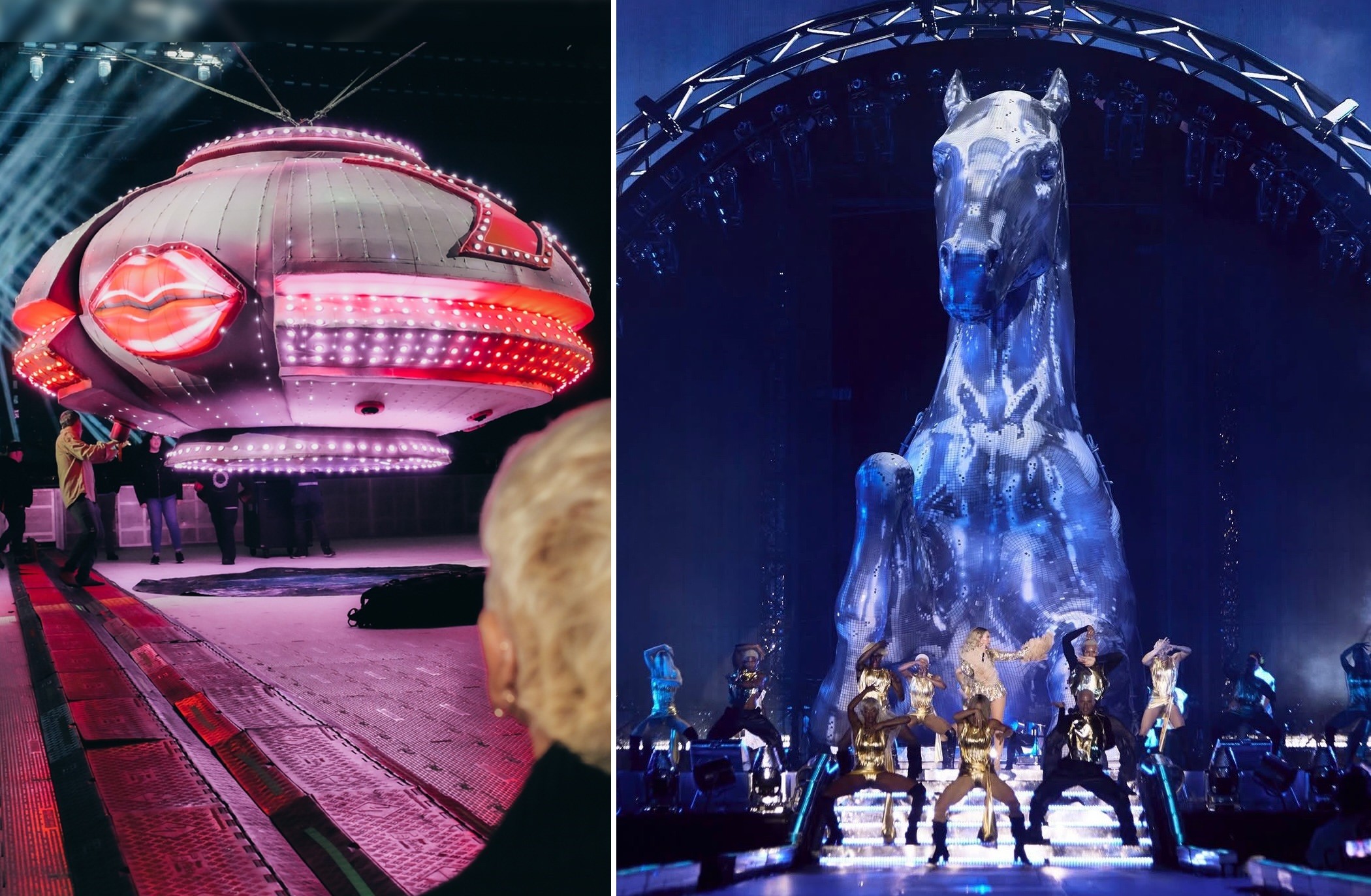 A impressionante nave do show da Xuxa é inflável e tem tecnologia holandesa