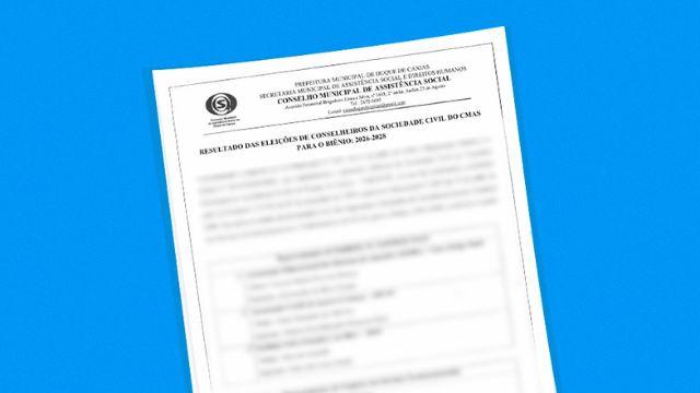 Prefeitura de Duque de Caxias divulga resultado das eleições CMAS para biênio 2026/2028