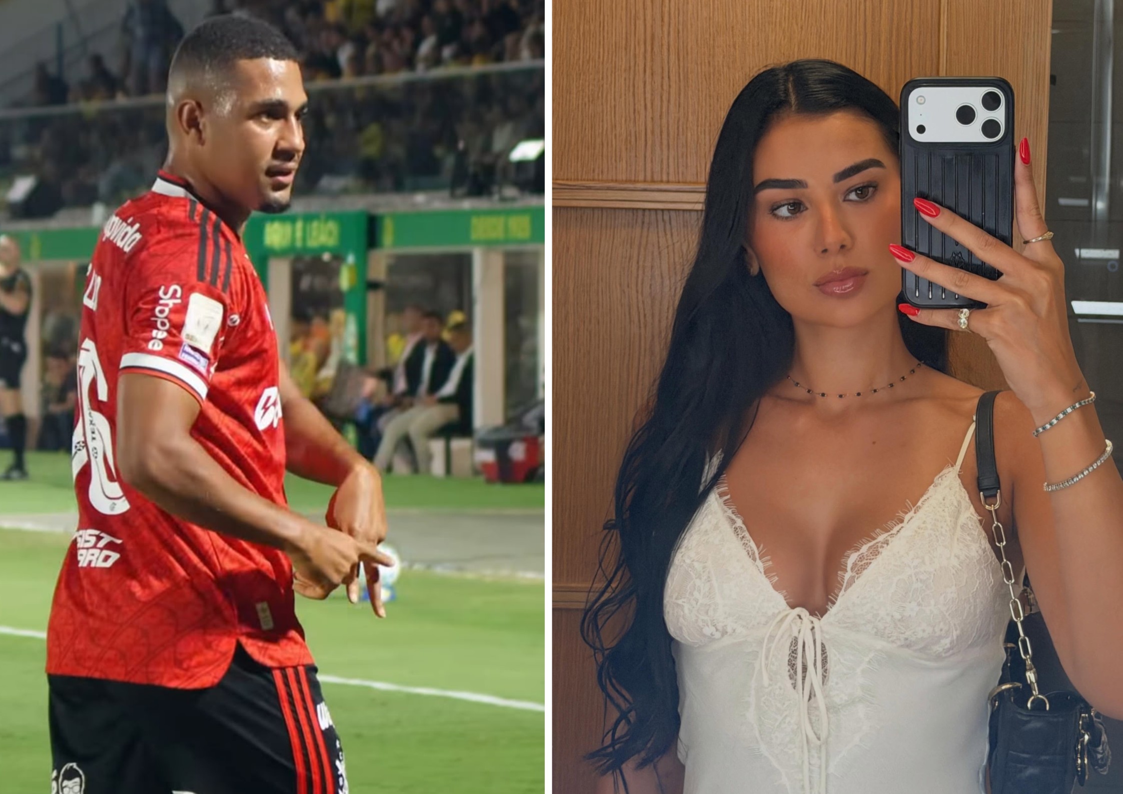 Samuel Lino vive romance internacional com modelo portuguesa Ana Costa