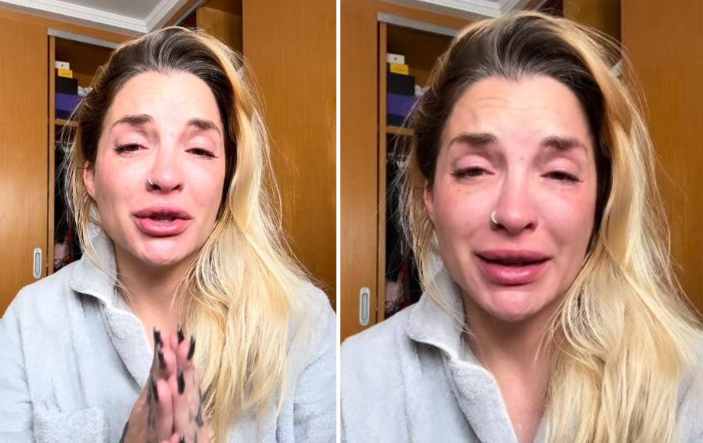 Clara Aguilar volta atrás e nega acusações de agressão contra o ex-marido
