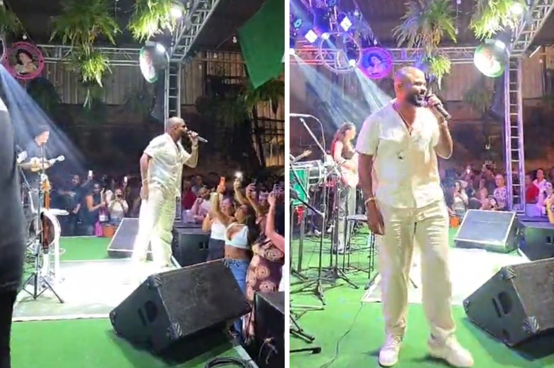 Arlindinho Cruz faz primeiro show no Rio após término polêmico com Erika Januza
