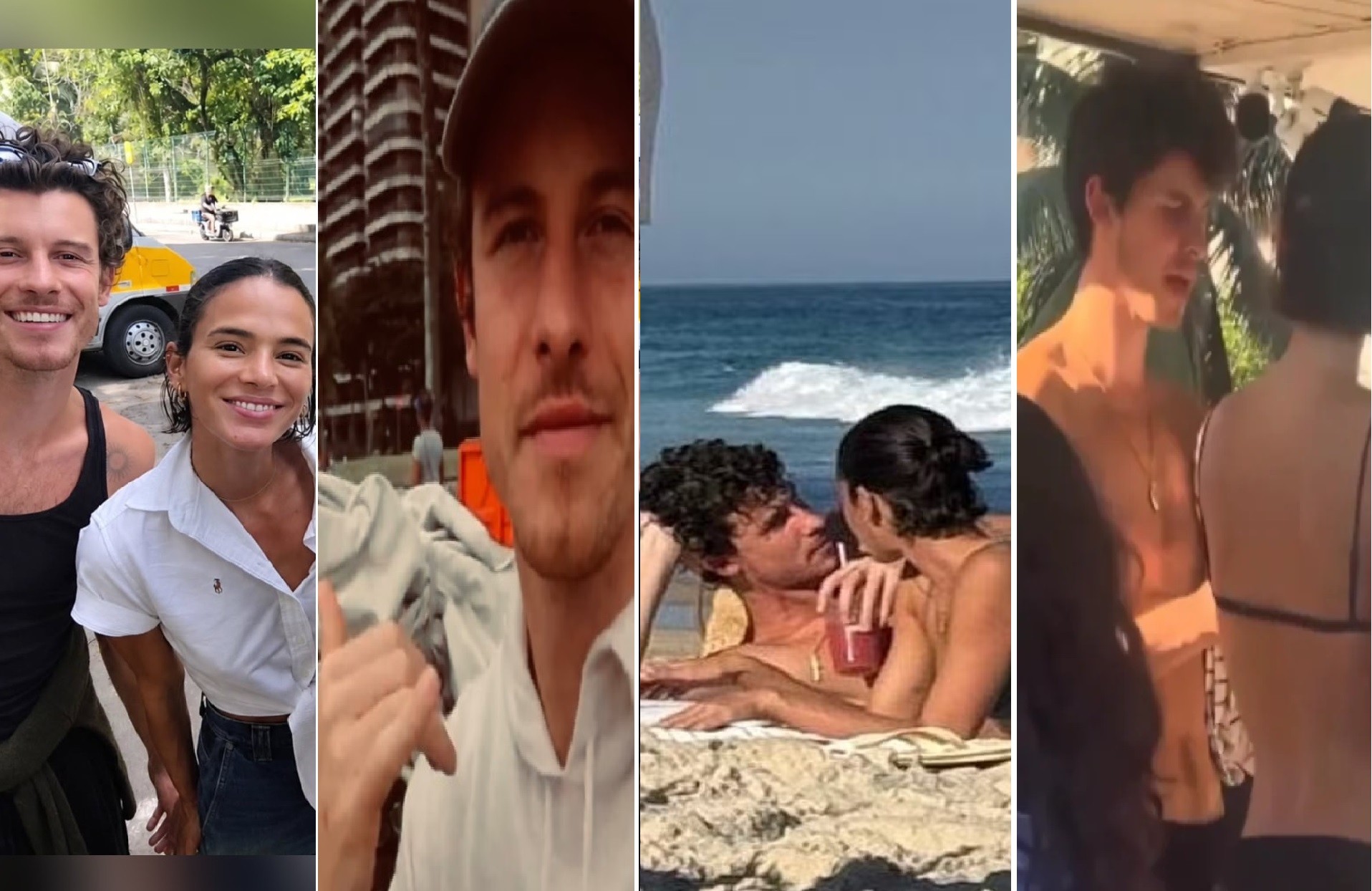 Shawn Mendes no Brasil: cantor vive rotina carioca ao lado de Bruna Marquezine
