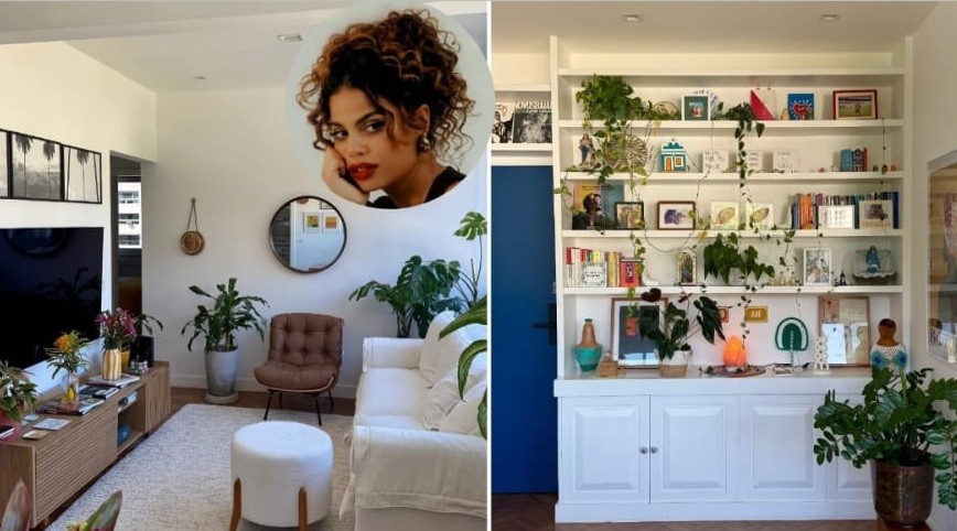 Veja os detalhes e fotos do apartamento de Clara Buarque no Rio