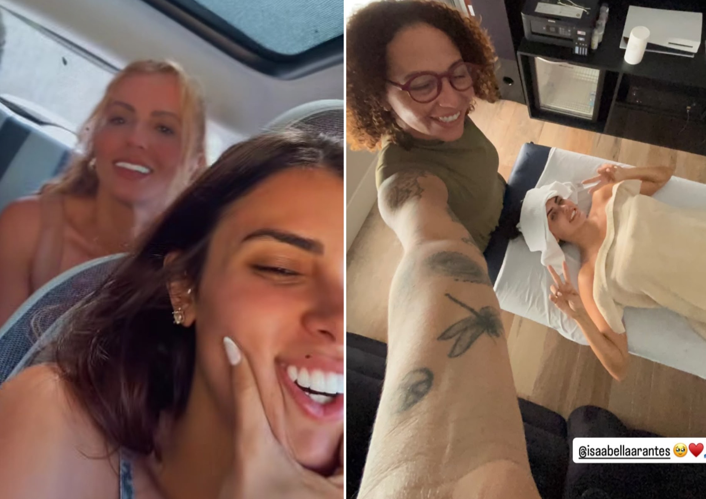 Gabriel Medina e Isabella Arantes curtem lua de mel em Maresias após casamento
