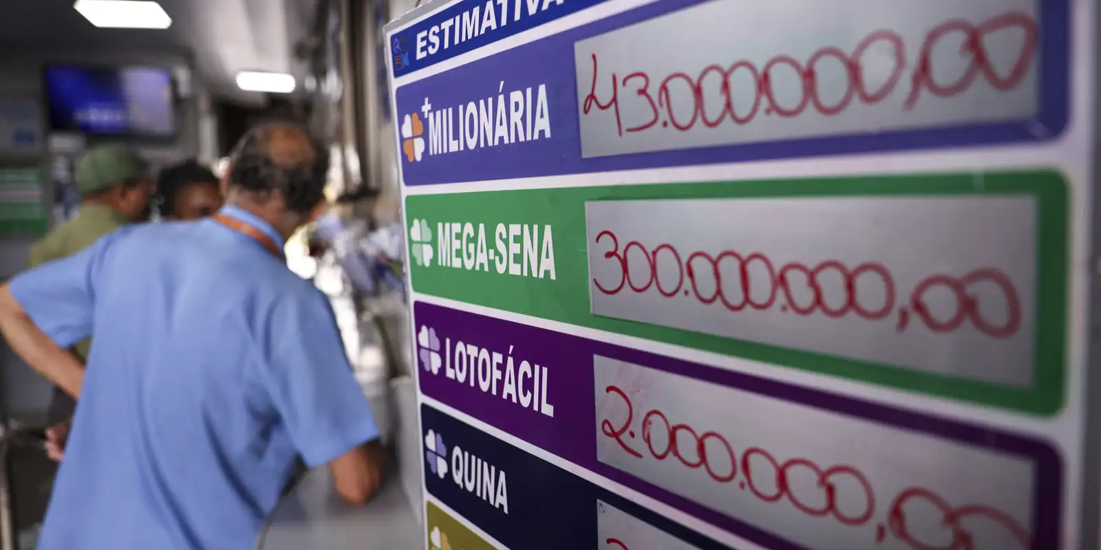 Prêmio da Mega-Sena acumula e vai a R$ 45 milhões após concurso 3045