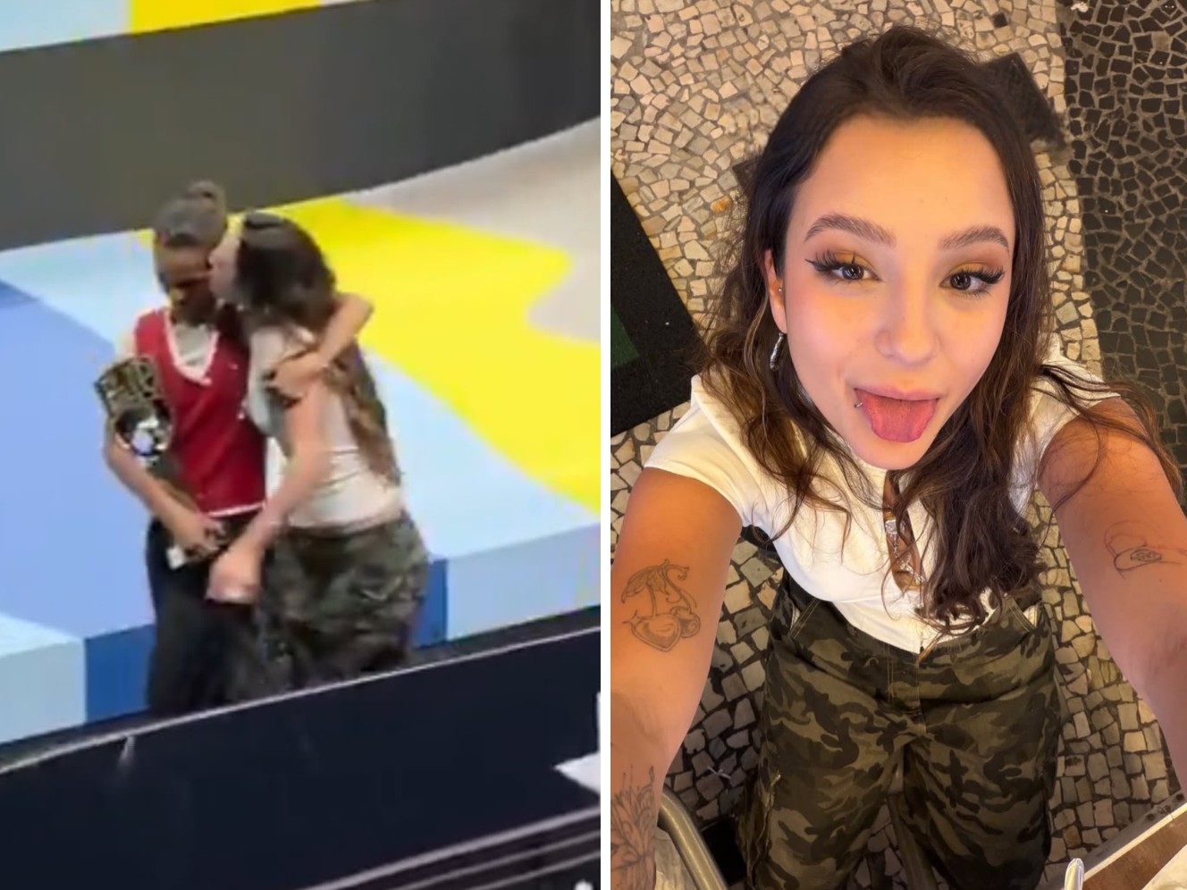 Rayssa Leal é festejada pela namorada Duda Wilken após vitória no Rio