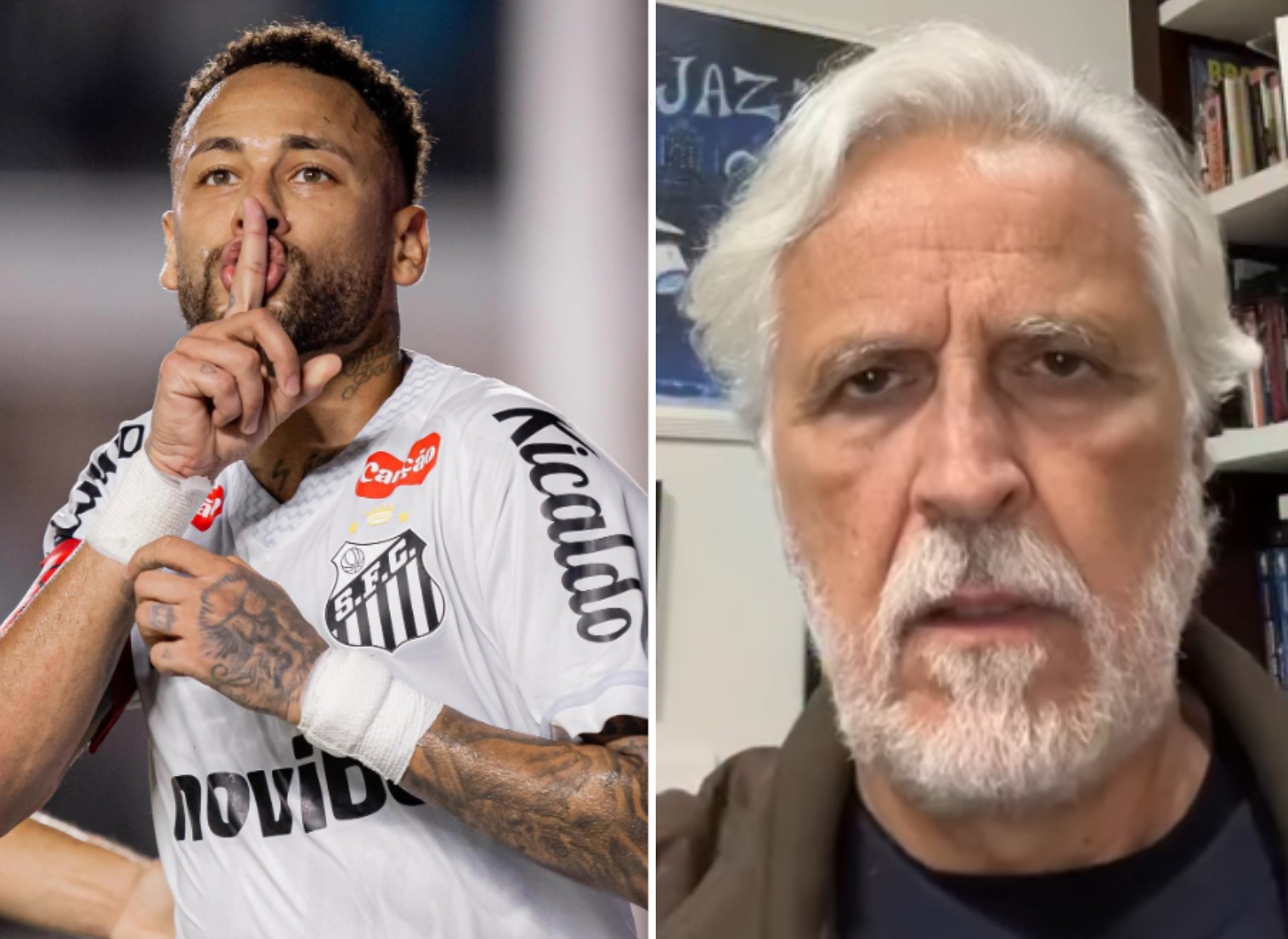 Neymar perde a paciência e xinga jornalista após adiar desafio nas redes sociais