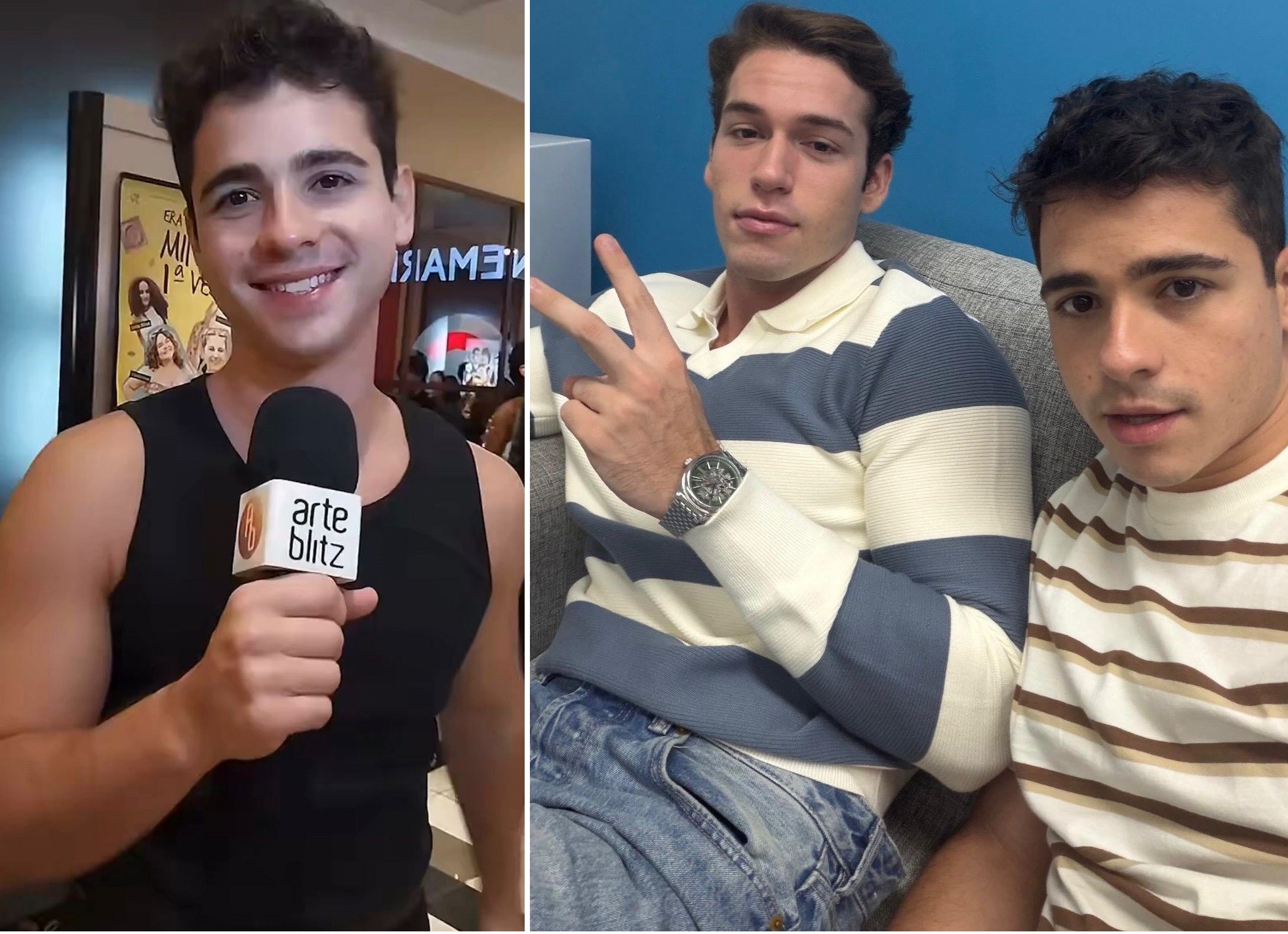 Ator de 'Quem Ama Cuida' torce por beijo gay de Mau Mau e Felipe