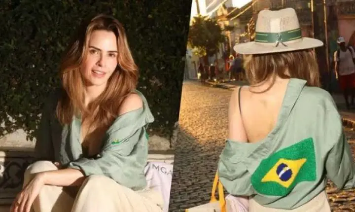 Ana Paula Renault abre álbum de fotos preparado para o hexa e comenta desempenho da seleção