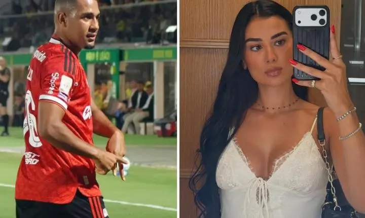 Samuel Lino vive romance internacional com modelo portuguesa Ana Costa