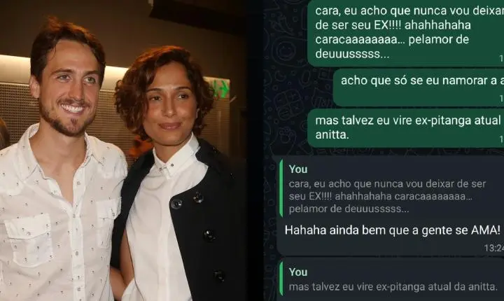 Angel Ferreira brinca com Camila Pitanga após repercussão de nova vida