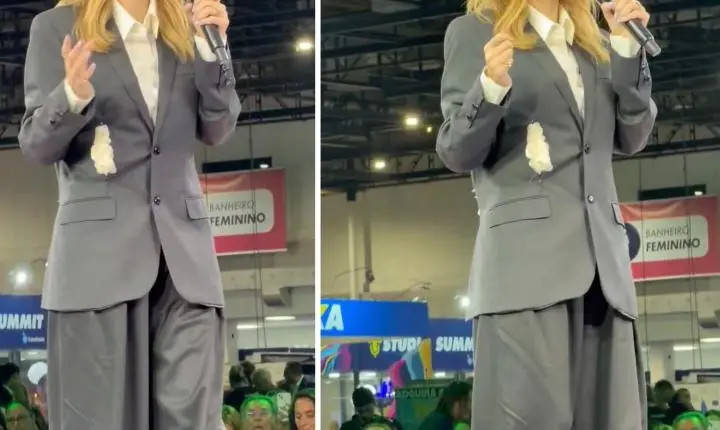 Ana Paula Renault faz palestra sobre liberdade feminina em evento em SP