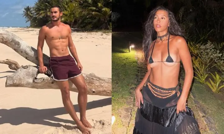 Filipe Bragança e Ramille viajam para a Bahia após fim da novela