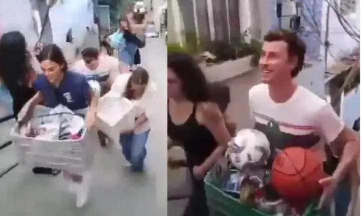 Bruna Marquezine e Shawn Mendes são vistos em comunidade do Rio durante aniversário