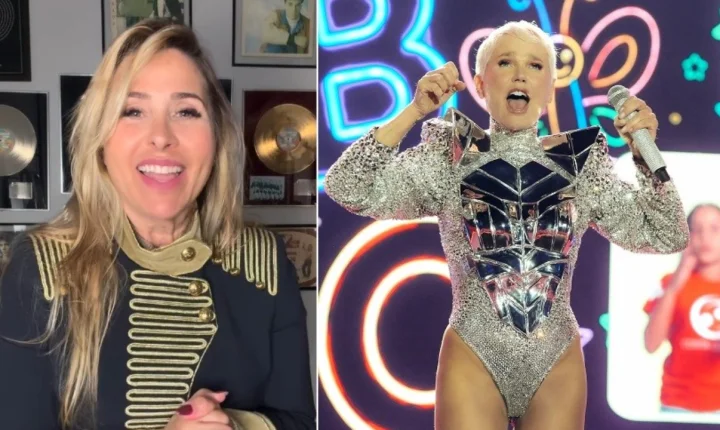 Ex-paquita Andréa Sorvetão critica figurino de Xuxa em show realizado em São Paulo
