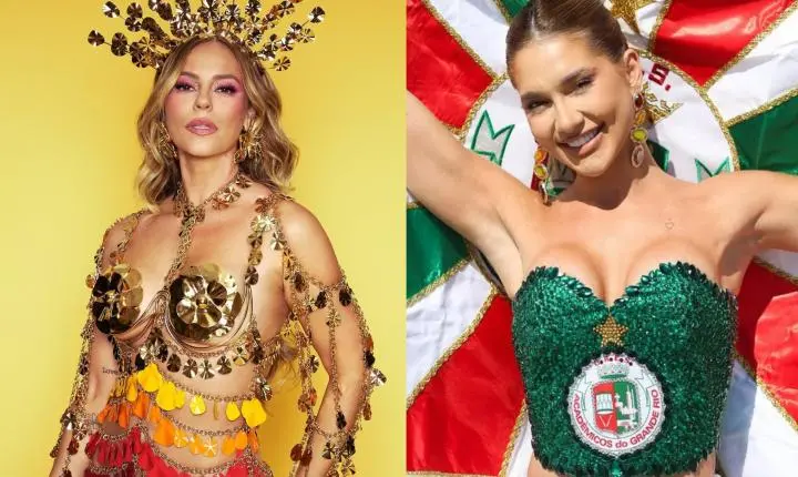 Fãs pedem volta de Paolla Oliveira como rainha de bateria da Grande Rio após saída de Virginia