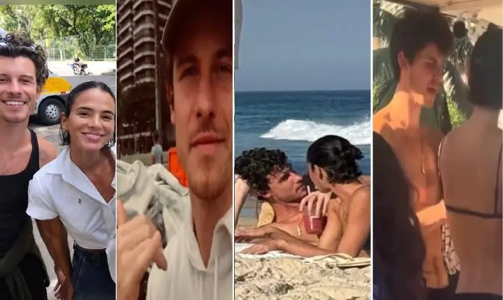 Shawn Mendes no Brasil: cantor vive rotina carioca ao lado de Bruna Marquezine