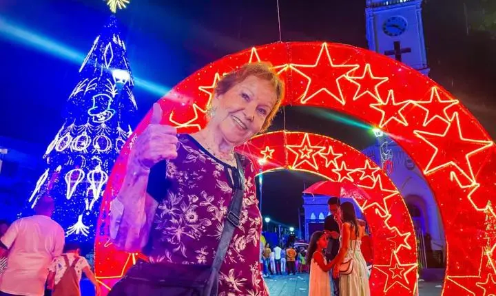 Festival das Luzes Meriti Transforma Praça da Matriz em Cenário Natalino Deslumbrante