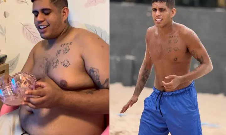 Gaab desabafa após críticas sobre emagrecimento e perda de 40 kg